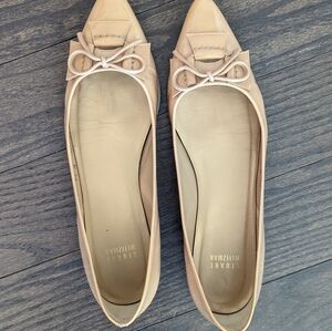 Tan Stuart Weitzman Flats